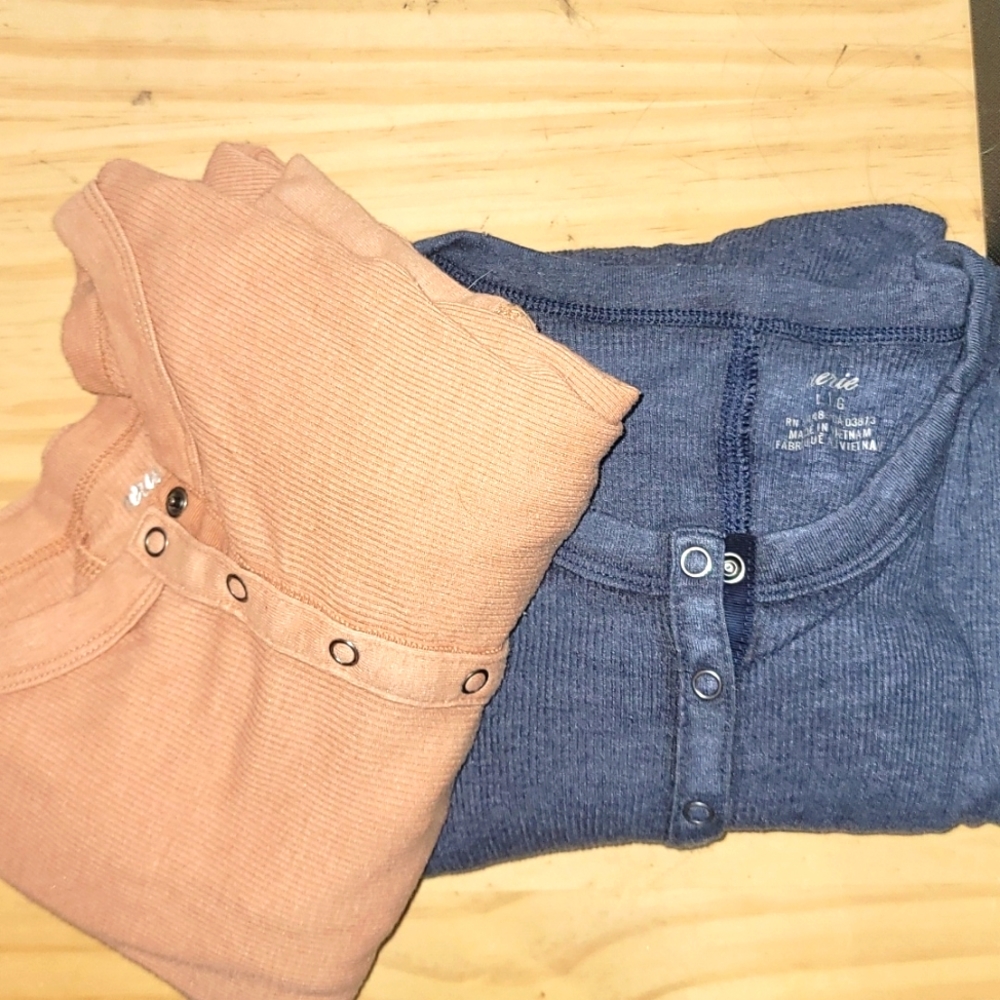 NWOT Aerie Henley Bundle